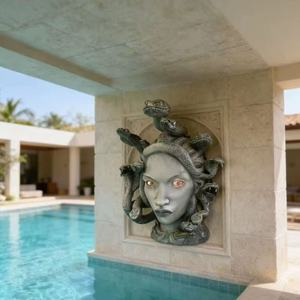 Prodotti Più Venduti: Scultura in Resina di Medusa da Parete - Decorazione di Alta Gamma Ispirata alla <span class=keywords><strong>Mitologia</strong></span> <span class=keywords><strong>Greca</strong></span> - Product Image 3