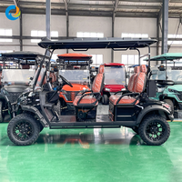 Robetaa Bus de tourisme électrique 4 places, Chariot de golf électrique à batterie, Buggy de golf électrique nouvelle énergie à vendre