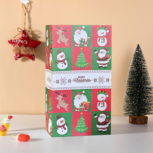 Custom Logo <b>Christmas</b> <b>Gift</b> <b>Box</b> Set Luxury Embossed Lid and Base for Holiday Paper <b>Gift</b> <b>Box</b> - Product Image 5