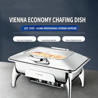 Peralatan Dapur Chafing Dish, Peralatan Hotel, Chafing Dish Mewah, Chafing Dish Stainless Steel, Pemanas Makanan Buffet