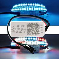 Mini contrôleur bluetooth 5-24V WS2811 WS2812B SK6812RGB SP110E, 1024 Pixels, contrôle via application iOS/Android