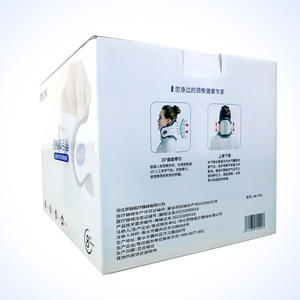 Attelle cervicale gonflable LuoYan, soutien cervical, traction à 20 degrés, taille unique, en coton, pour soulager les douleurs cervicales - Product Image 1