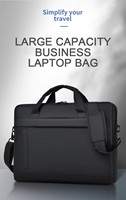 Porte-documents pour hommes Sac à documents de grande capacité Sac pour ordinateur portable professionnel personnalisation LOGO