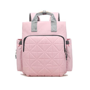 Sac à dos imperméable pour soins de mère et bébé, sac à dos de maman personnalisé à pois CN;FUJ 2022 nouvelle mode pour les voyages en plein air - Product Image 6