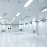 Porte battante en acier inoxydable pour salle blanche, anti-poussière et hermétique, pour atelier pharmaceutique