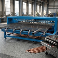 Machine à souder automatique pour treillis soudé en acier de renforcement TQ TQ5-8 7.5kW 50-70 fois/min en panneau