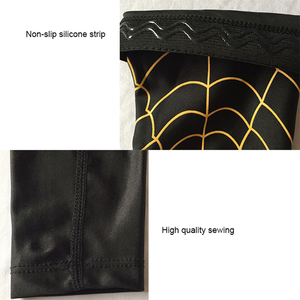 Mangas Largas Deportivas con Diseño de Telaraña, Antideslizantes, Protección Solar, para Baloncesto, Fútbol, Running - Product Image 5