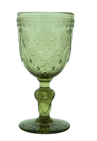 Gobelet en verre transparent vintage pour les fêtes de mariage Service de vin Style de cour de luxe Élégance Multicolore 10oz 300ml
