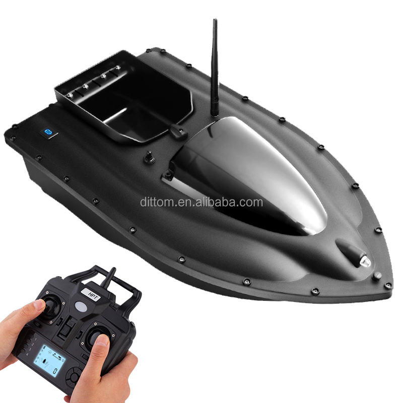 Bateau Amorceur Gps Bateau Pêche Rc Bateau Appât Télécommandé MINRS - Portée 500m Bateau Appât Télécommandé RC