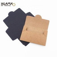 Caja de Sobres de Papel Kraft Reciclable Personalizada y Económica con Laminado Mate y Logotipo Personalizado OEM