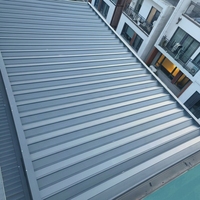 Auvent rétractable en alliage d'aluminium pour extérieur, extensible, résistant aux UV, imperméable, pare-vent intelligent, avec store électrique.