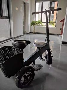 Entrepôt aux États-Unis, scooter électrique 36V 350W 12 pouces à 3 roues de conception nouvellement unique avec siège - Product Image 4