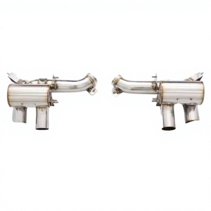 Tubo de Escape Trasero de Acero Inoxidable con Acabado Espejo de 1.5mm para Ferrari 812 Superfast/Competizione/GTS 6.5L V12, Tipo X - Product Image 5