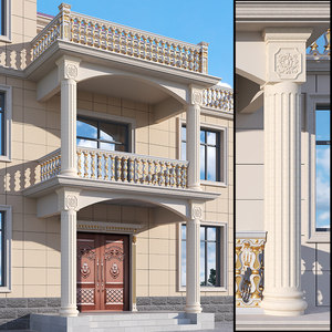 <span class=keywords><strong>Moule</strong></span> en plastique pour colonne romaine en <span class=keywords><strong>béton</strong></span>, décoratif, <span class=keywords><strong>rond</strong></span>, pour la construction, produit domestique, modèle de pilier <span class=keywords><strong>rond</strong></span> en <span class=keywords><strong>béton</strong></span> de 25 cm - Product Image 5