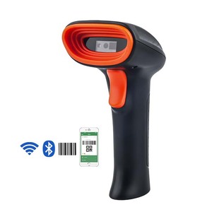 Ta20bg siêu thị cầm tay Máy quét mã vạch 1D 2D màu xanh răng 2.4 Gam không dây có dây giao diện <span class=keywords><strong>USB</strong></span> QR Đầu đọc mã vạch trong kho - Product Image 1