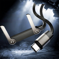 Support de téléphone multifonction à chargement rapide, câble de données, support de téléphone pour le jeu, utilisation durable, rotation à 360 degrés, vente chaude