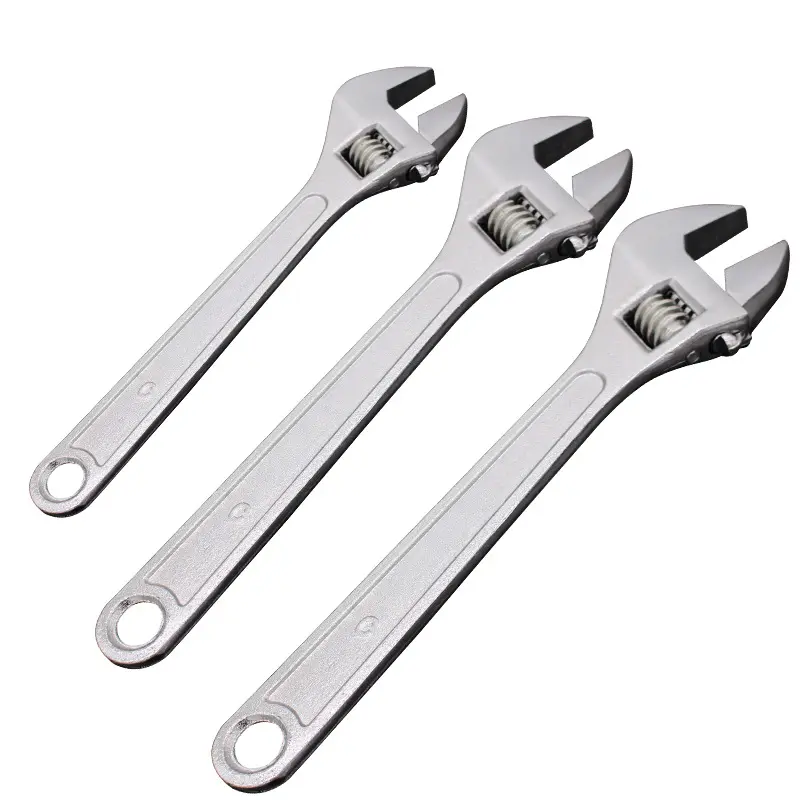 Hot Selling Universal Adjustable Wrench Torque Wrench Set Steel Stainless Heavy Handle Wrench Spanner