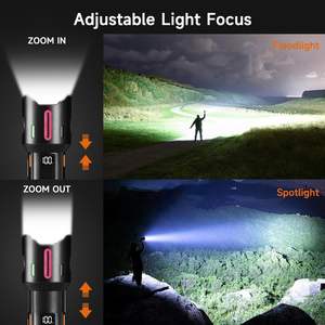 Linterna de Búsqueda para Camping, Recargable Tipo-C, LED de Alta Potencia, Largo Alcance, IP65, Venta al Por Mayor - Product Image 4