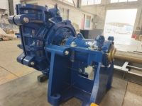 Pompa Lumpur Sentrifugal Horizontal Besi Cor Tugas Berat Tekanan Tinggi 8/6F-NAH dengan Kontrol Otomatis Penuh untuk Pertambangan
