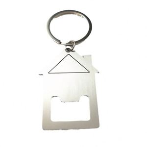 Porte-clés décapsuleur en acier inoxydable personnalisé, créatif, portable, cadeau, décapsuleur de bière en métal - Product Image 4