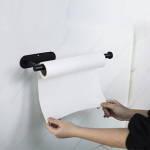 Armadietto del bagno senza foratura in acciaio inossidabile con supporto per fazzoletti 3m adesivo di grande capacità <span class=keywords><strong>porta</strong></span> <span class=keywords><strong>asciugamani</strong></span> di <span class=keywords><strong>carta</strong></span> da cucina - Product Image 3