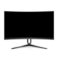 Moniteur d'ordinateur incurvé 27 pouces 2K QHD 180 Hz Noir Sans Cadre pour PC PS4 Gaming