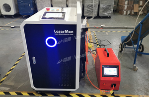 Machine de soudage, découpe et nettoyage au laser à fibre portative 3000W LM-2000 4-en-1 pour métal et aluminium - Product Image 3