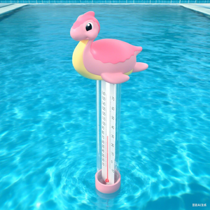 Thermomètre <span class=keywords><strong>de</strong></span> piscine flottant portable en plastique écologique et sûr, en forme d'animal <span class=keywords><strong>de</strong></span> dessin animé, fabriqué en usine OEM - Product Image 1