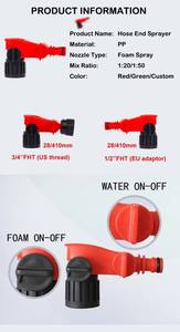 Klaar Om Te Spuiten Tuinmeststof Reinigingsslang Eindmix Schuimsproeier Mondstuk - Product Image 5