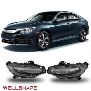Faros Delanteros para Automóvil HONDA CIVIC Tipo USA 2016 2017 2018, Faro Delantero LED TOURING - Product Image 1