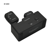 Moniteur intra-auriculaire sans fil M-VAVE WP-12 1T6R numérique 2,4 GHz, batterie TX 24h, étui 1800 mAh, faible latence, 6 réceptions mixées individuellement
