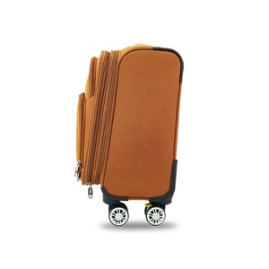 <span class=keywords><strong>2025</strong></span> Trung Quốc Nhà Sản Xuất Trọng Lượng Nhẹ Polyester Du Lịch Hành Lý Xe Đẩy Đặt 4 Bánh Spinner Caster Phong Nha Kích Thước Hành Lý Túi Trường Hợp - Product Image 3