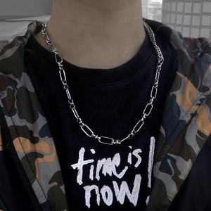 Collier en acier inoxydable, pendentifs superposés, finition miroir de haute qualité, brillant, bijoux DIY - Product Image 5