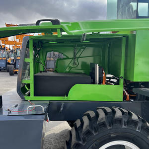 Usine chinoise 5 tonnes chargeuse sur pneus électrique alimenté par batterie au Lithium tracteur frontal chargeur noyau avec roulement de pompe - Product Image 6