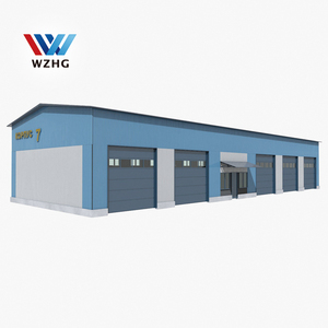 Almacén <span class=keywords><strong>grande</strong></span> prefabricado para estructuras de taller Almacén de acero prefabricado - Product Image 1