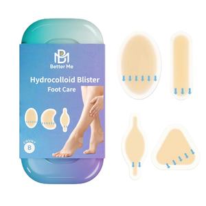 Perban Gel Hidrokoloid Ekstrem Perawatan Dasar OEM/ODM untuk Tumit, Sepatu, Cleat, Boots, Kaus Kaki, dan Sandal - Product Image 4