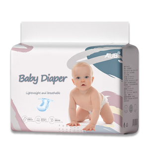 AUB Custom Logo Panal De Bebe Best Brand Bamboo Baby Pañales Pant a Grade Fábrica al por mayor en China - Product Image 1