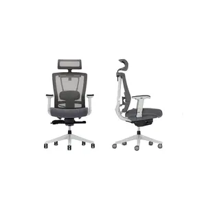 BIFMA Sang Trọng Hiện Đại Nội Thất Văn Phòng Xoay Ergonomic Đầy Đủ Lưới Chiếc Ghế Chủ Tịch Với Donati Cơ Chế