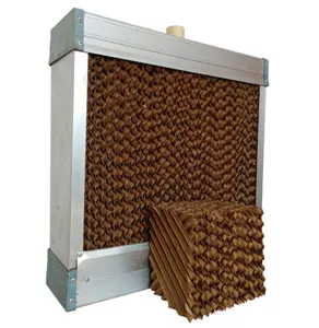 Система испарительного охлаждения, охлаждающая Влажная панель, влажность стен для тепличной фермы