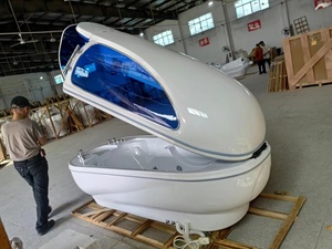 Modern SPA Capsule Machine with Ozone <b>Sauna</b> Infrared technology Dry/Wet Steam Capsule Bed Spa Bathtub - Product Image 2