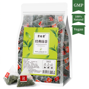 Bolsitas de Té Verde Chino Orgánico de Marca Privada, 50 Unidades, Té Adelgazante al por Mayor para Control de Peso, OEM ODM - Product Image 1
