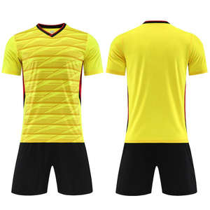 Nuevo Conjunto de camiseta de fútbol para hombres adultos uniforme de fútbol de Casa/visitante ligero transpirable 100% poliéster - Product Image 4