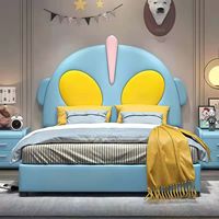 Lit d'enfant en bois massif de luxe avec rangement design personnalisé meubles pour enfants pour la décoration de la chambre à coucher