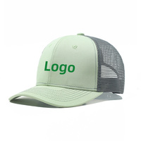 Casquette Trucker en Maille de Haute Qualité avec Logo Personnalisé Imprimé, Casquette de Baseball à Visière Courbe pour Hommes et Femmes, Idéale pour l'Extérieur au Quotidien