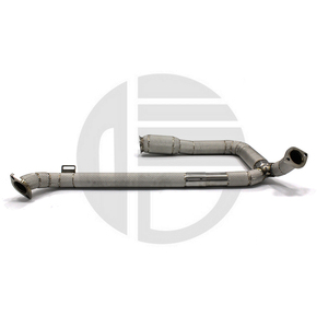 Tubo di Scarico in Acciaio Inox SUS304 per <span class=keywords><strong>PORSCHE</strong></span> <span class=keywords><strong>718</strong></span> 2.0T 2016-2023 Boxster/Cayman, Tubo a Flusso Libero - Product Image 1