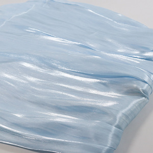 ชุดเดรสระยิบระยับผ้าออร์แกนซ่าแบบย่นแวววาว - Product Image 4