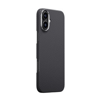 Pour Laudtec Sjk875 Étui de téléphone portable en fibre d'aramide et carbone, coque simple et professionnelle, fine et légère pour 16 13 Plus Pro Max