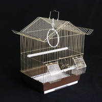 Nouvelle Cage à Oiseaux en Métal pour Petits et Moyens Animaux, Idéale pour Perroquets, Canaris et Petits Animaux Domestiques – Nid et Cage d'Élevage