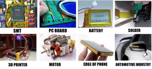 <span class=keywords><strong>Film</strong></span> souple en <span class=keywords><strong>PI</strong></span> revêtu de cuivre 25μm <span class=keywords><strong>PI</strong></span> + 12μm Cuivre pour blindage EMI des transformateurs électroniques, téléphones portables et ordinateurs - Product Image 4