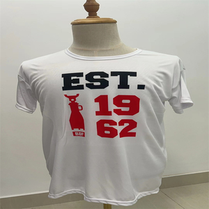 Impresión a granel de fábrica, camiseta lisa personalizada, camiseta Unisex con logotipo impreso, buena publicidad - Product Image 6